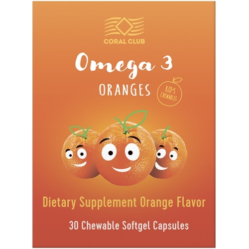 Сердце и сосуды: ПНЖК Омега 3 Апельсина / Omega 3 Oranges, aceite de pescado., agpi y fosfolípidos, apoyo inmunitario, bērnie